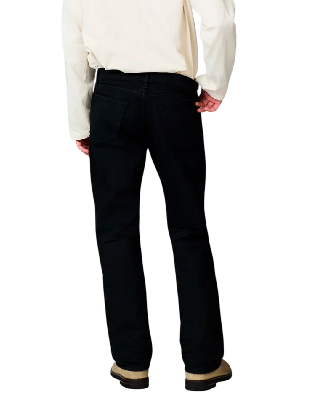 Paura Jeans a vita alta da Uomo Paura, colore Nero Nero