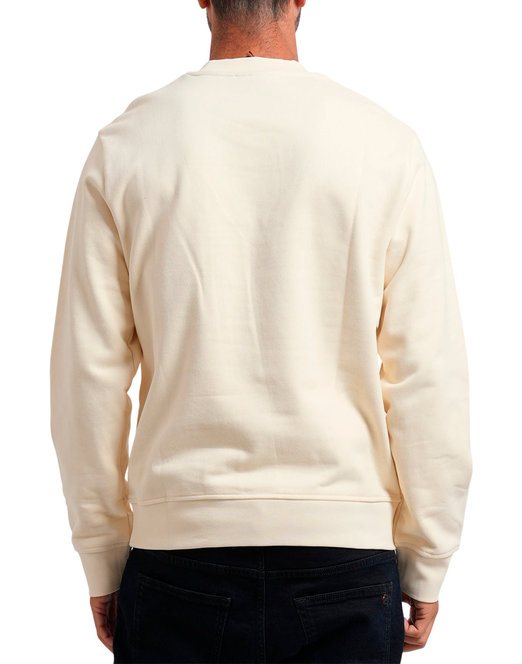 Armani Exchange Felpe girocollo da Uomo Armani exchange, colore Bianco Bianco