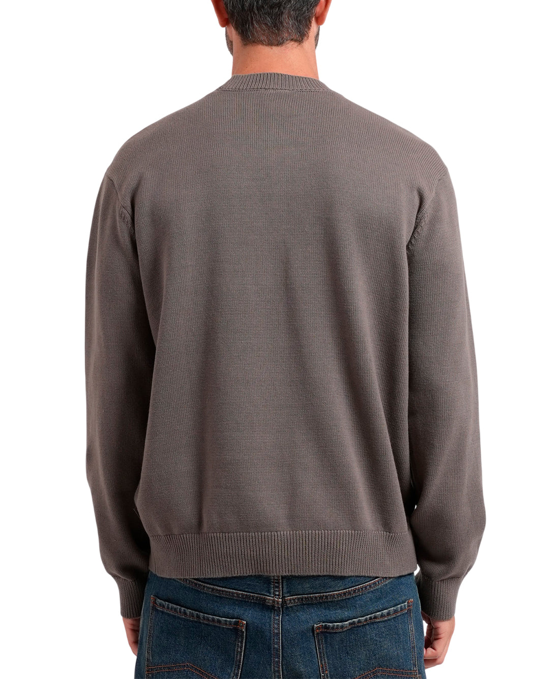 Armani Exchange Maglie girocollo da Uomo Armani exchange, colore Marrone Marrone