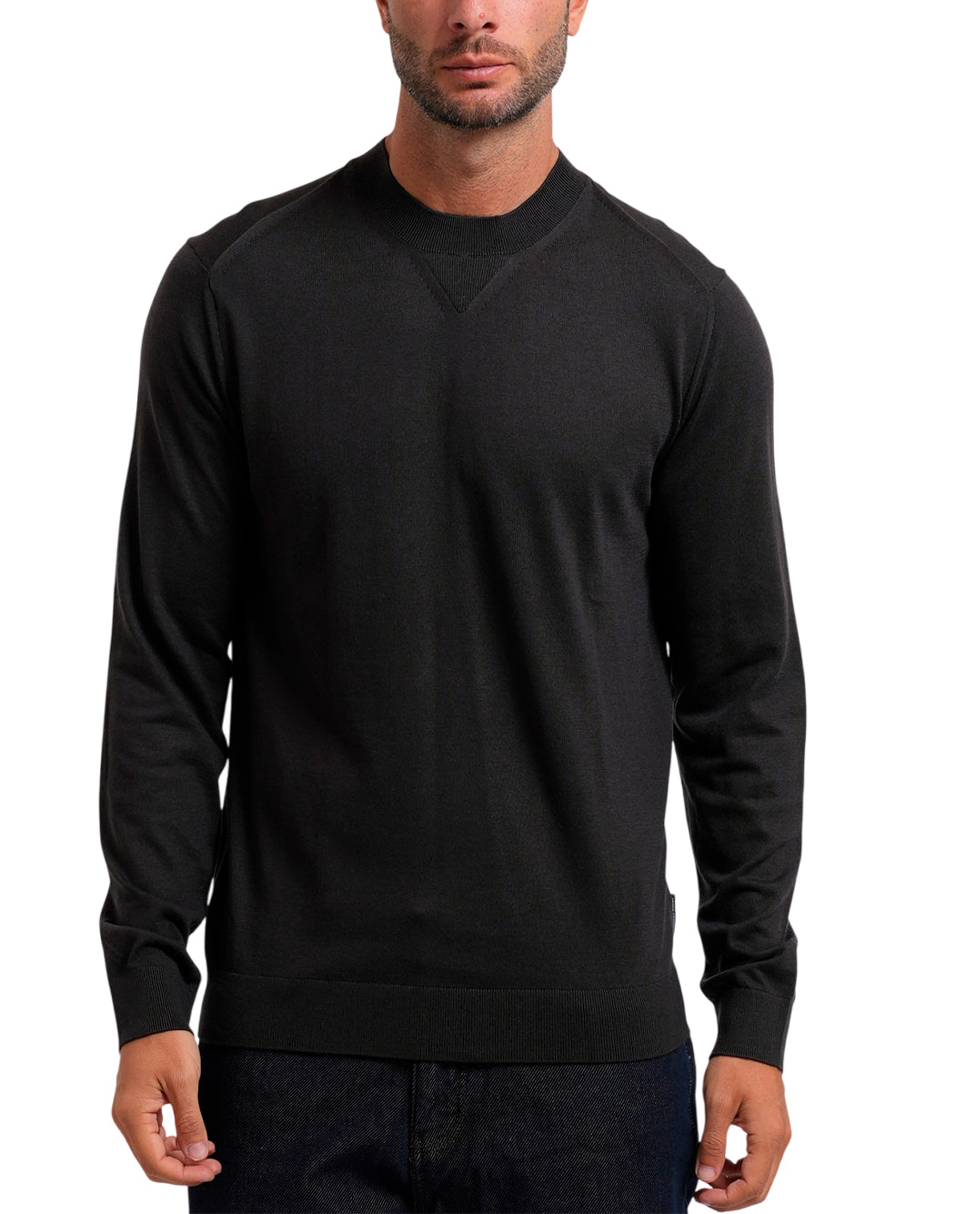 Armani Exchange Maglie girocollo da Uomo Armani exchange, colore Marrone Marrone