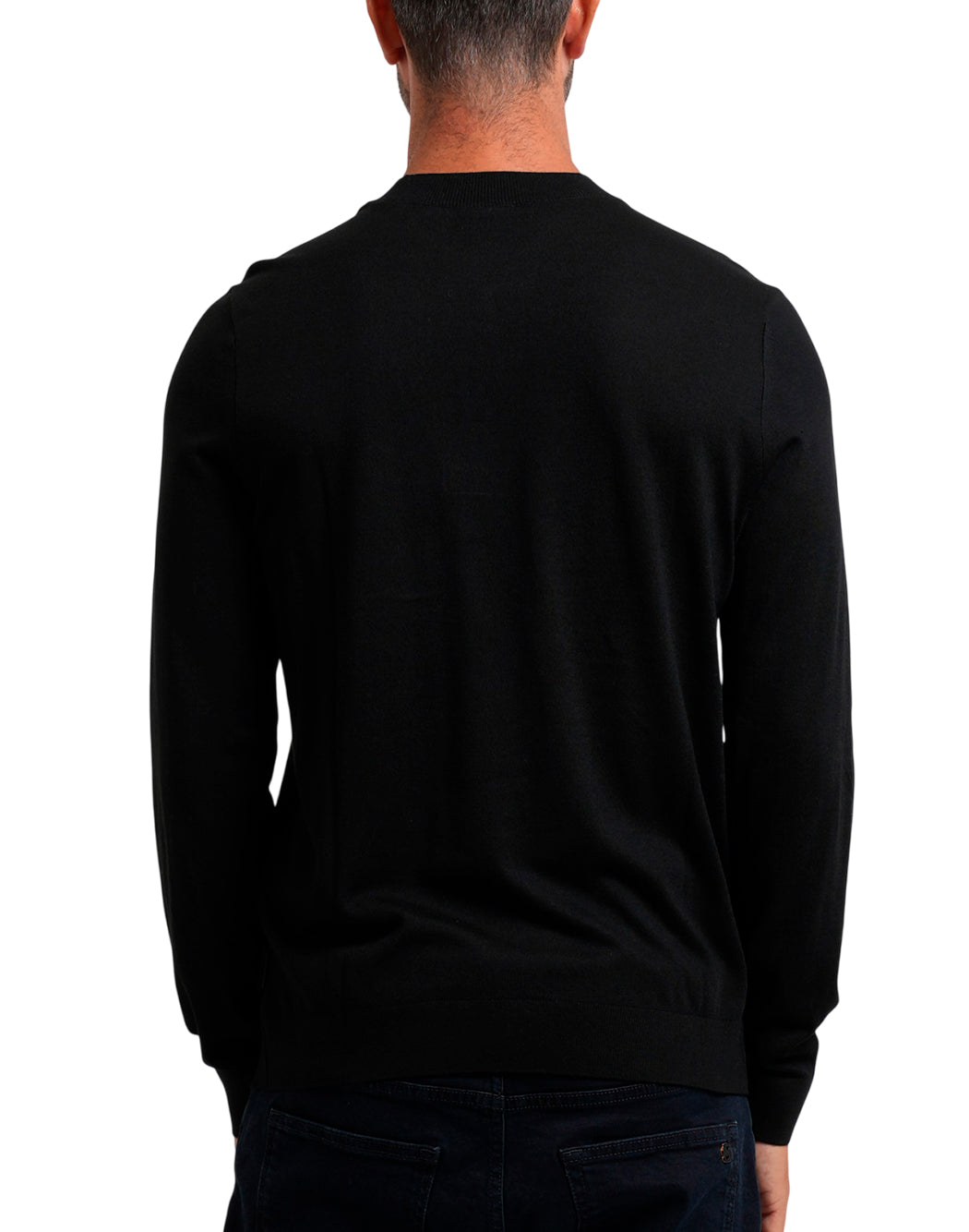Armani Exchange Maglie girocollo da Uomo Armani exchange, colore Nero Nero