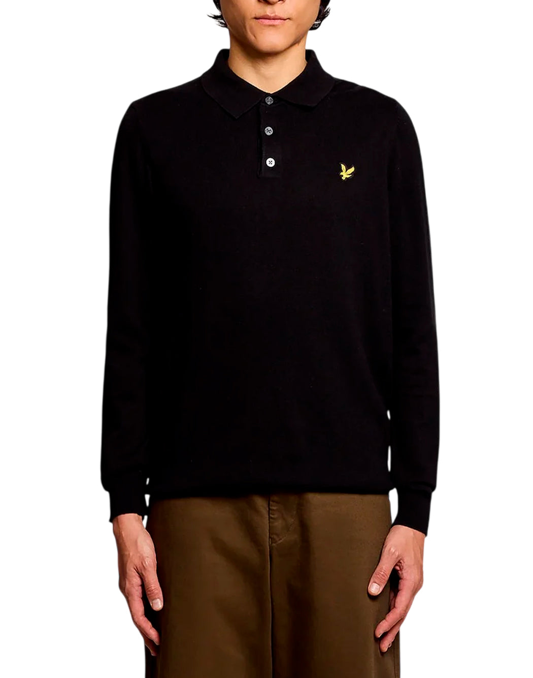Lyle & Scott Maglie girocollo da Uomo Lyle & scott, colore Nero Nero
