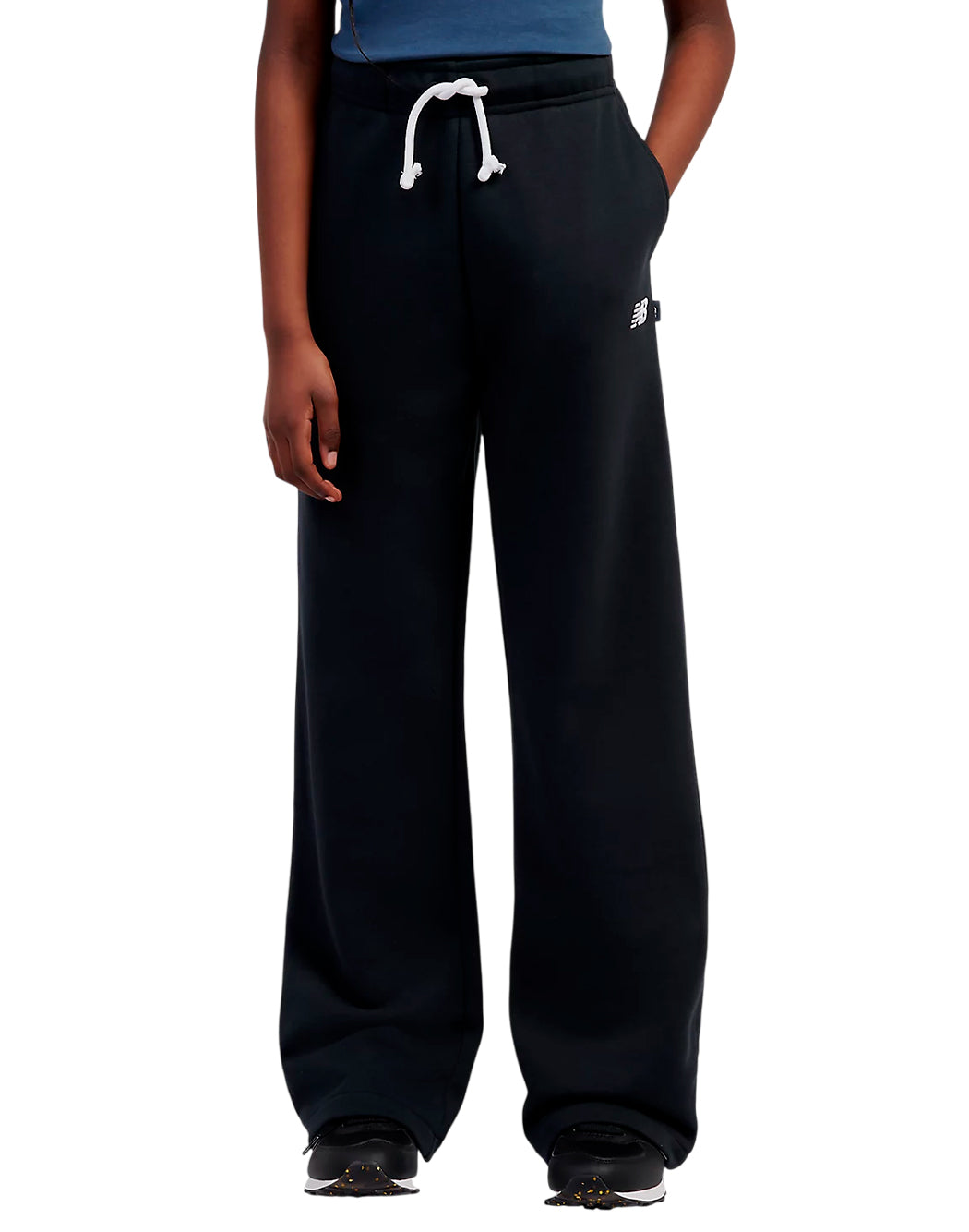 New Balance Pantaloni sportivi da Bambino New balance, colore Nero Nero