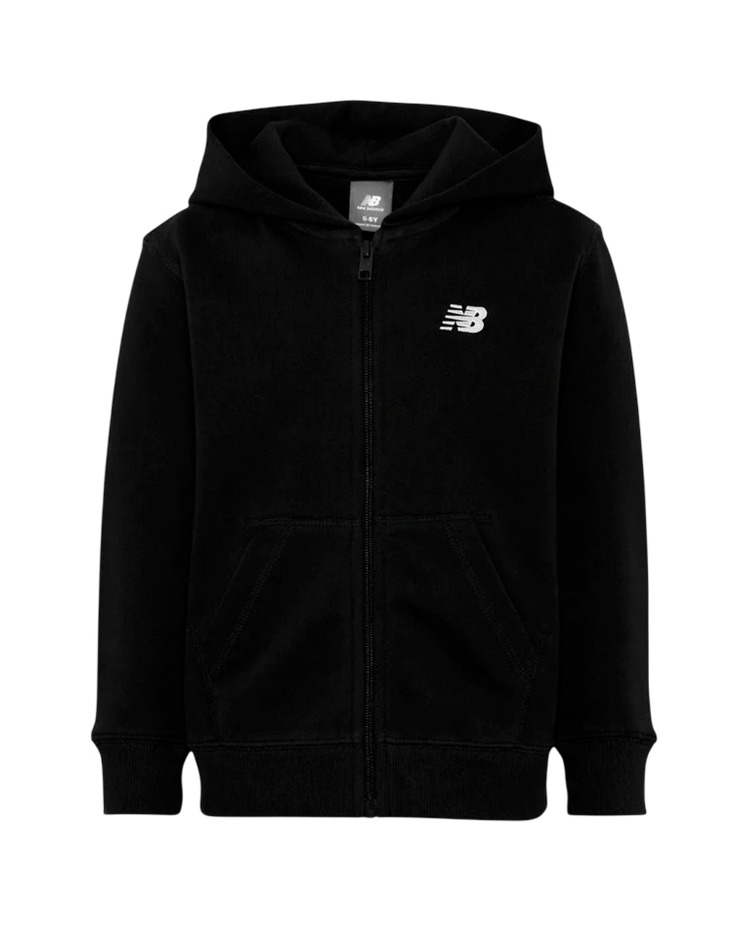 New Balance Felpe con cappuccio da Bambino New balance, colore Nero Nero