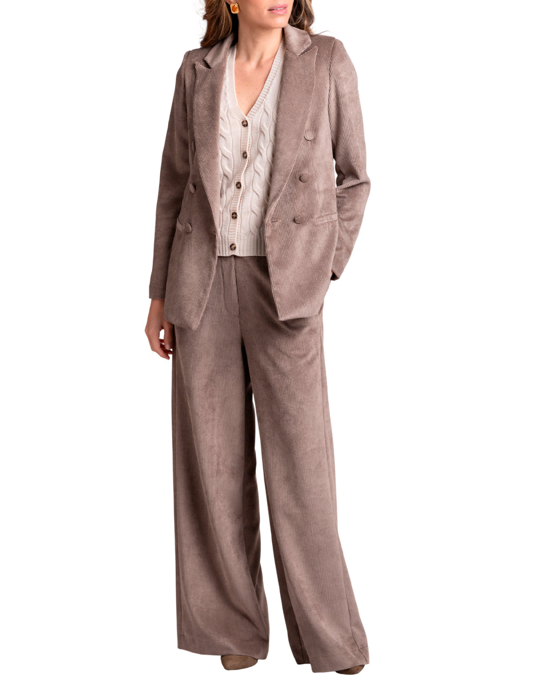 Volpato Giacche eleganti da Donna Volpato, colore Marrone Marrone