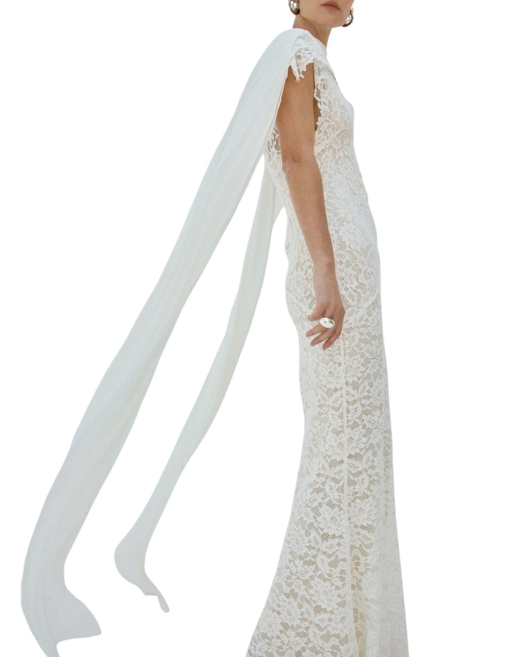De La Vali Abiti lunghi da Donna De la vali, colore Bianco Bianco