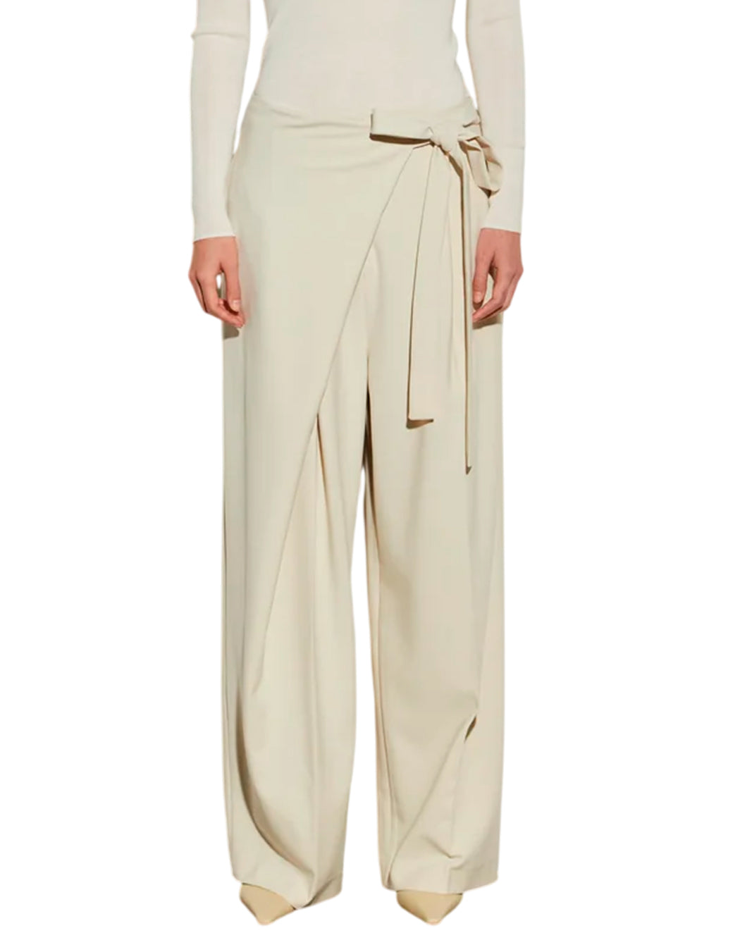 Isabelle Blanche Paris Pantaloni flared da Donna Isabelle blanche paris, colore Bianco Bianco