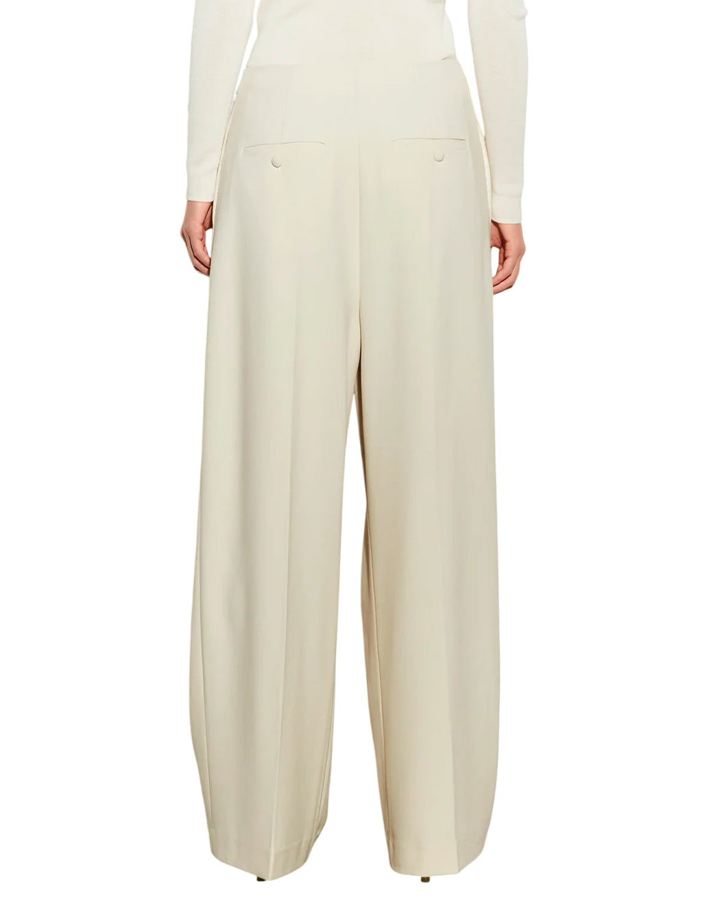 Isabelle Blanche Paris Pantaloni flared da Donna Isabelle blanche paris, colore Bianco Bianco
