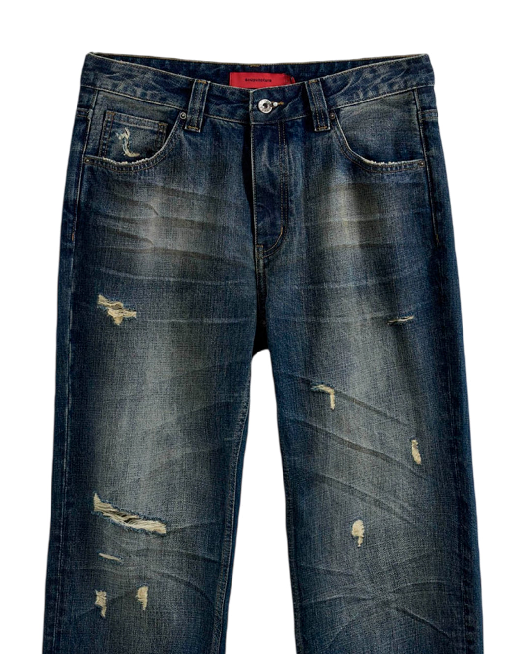 Acupuncture Jeans slim da Uomo Acupuncture, colore Blu Blu