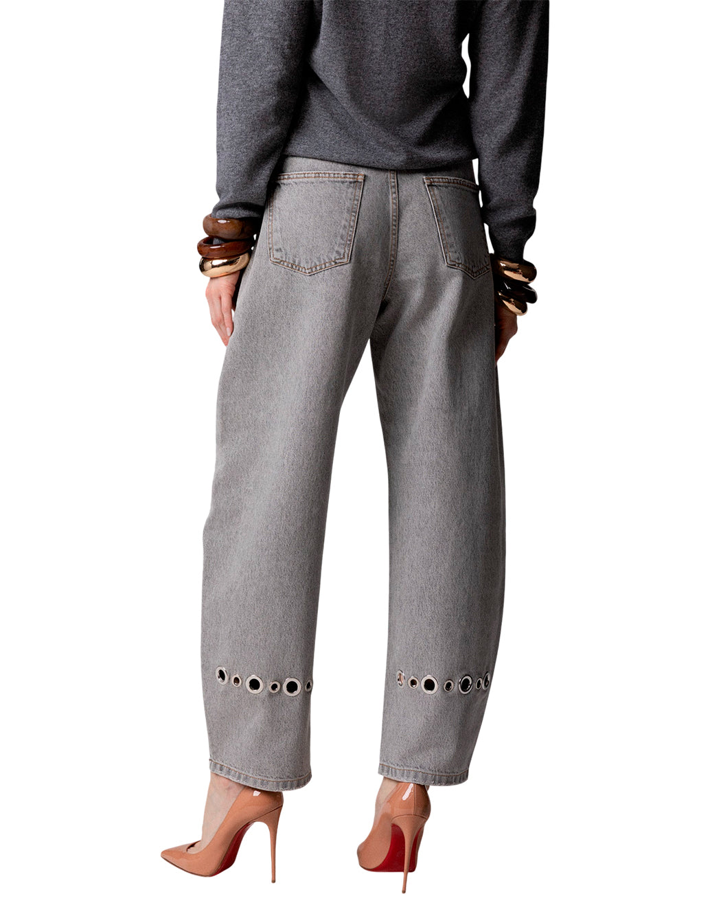Odi Et Amo Pantaloni eleganti da Donna Odi et amo, colore Grigio Grigio