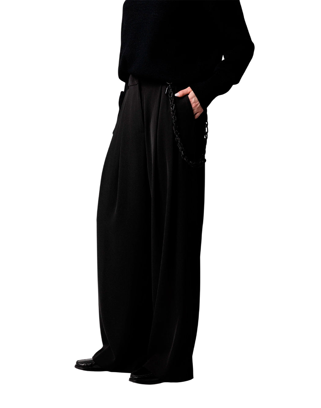 Odi Et Amo Pantaloni eleganti da Donna Odi et amo, colore Nero Nero