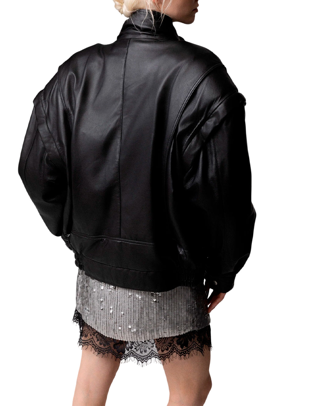 Odi Et Amo Bomber da Donna Odi et amo, colore Nero Nero