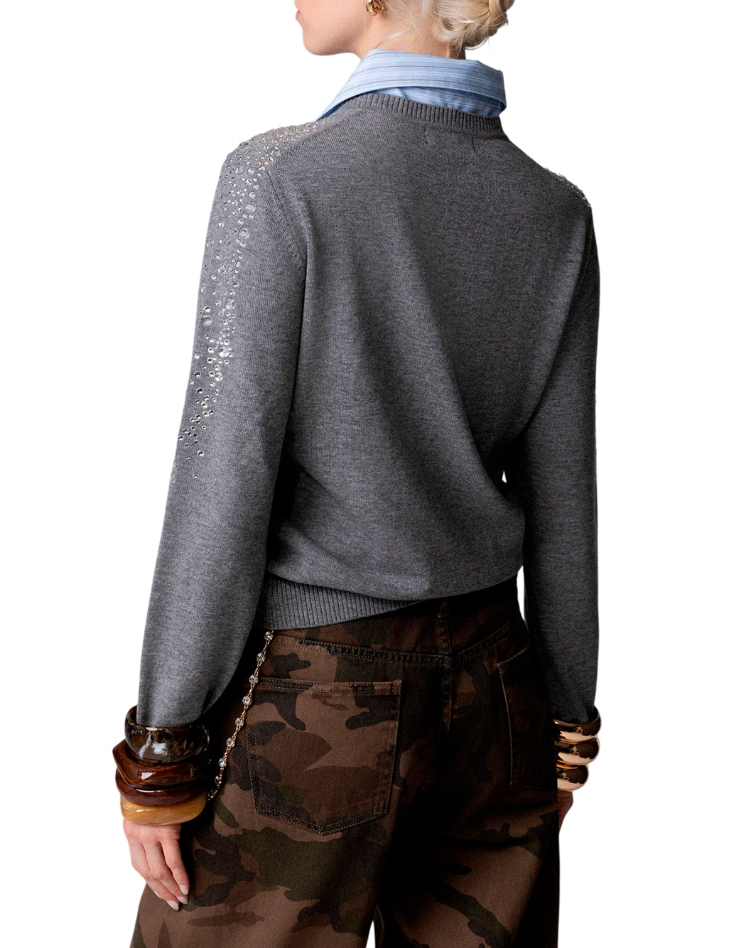 Odi Et Amo Cardigan e giacche in maglia da Donna Odi et amo, colore Grigio Grigio