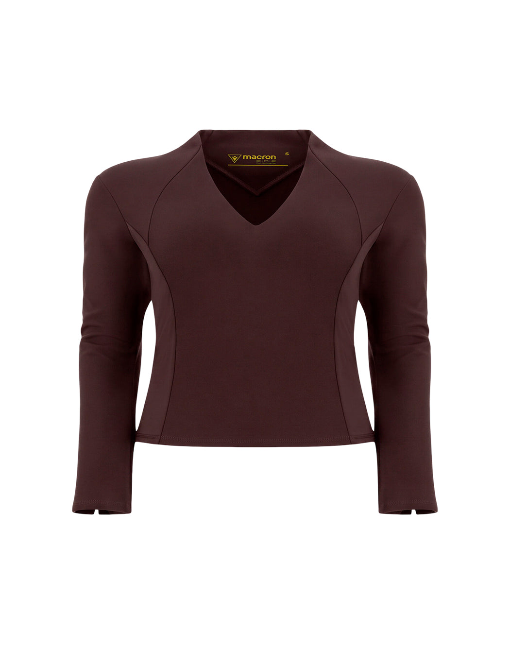 Macron O.n.e T-shirt maniche lunghe da Donna Macron o.n.e, colore Marrone Marrone