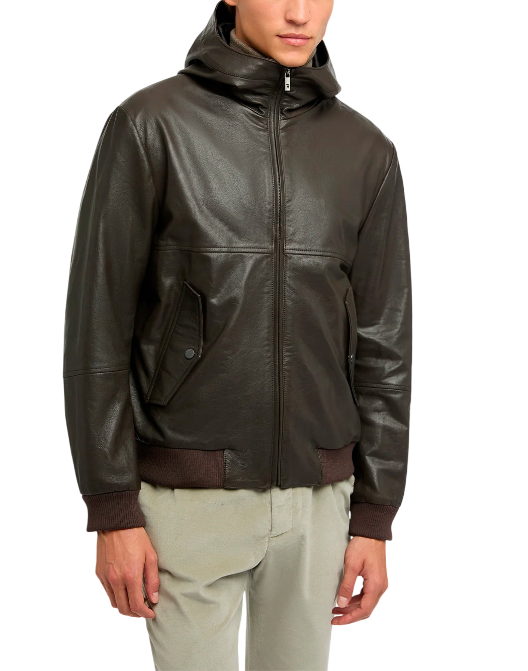 Trussardi Bomber da Uomo Trussardi, colore Marrone Marrone