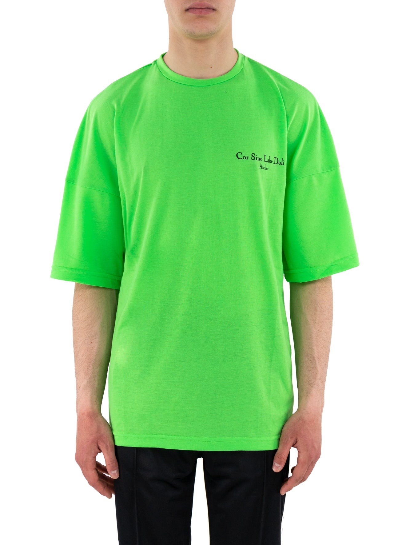 Corsinelabedoli T-SHIRT CON STAMPA LOGO Verde
