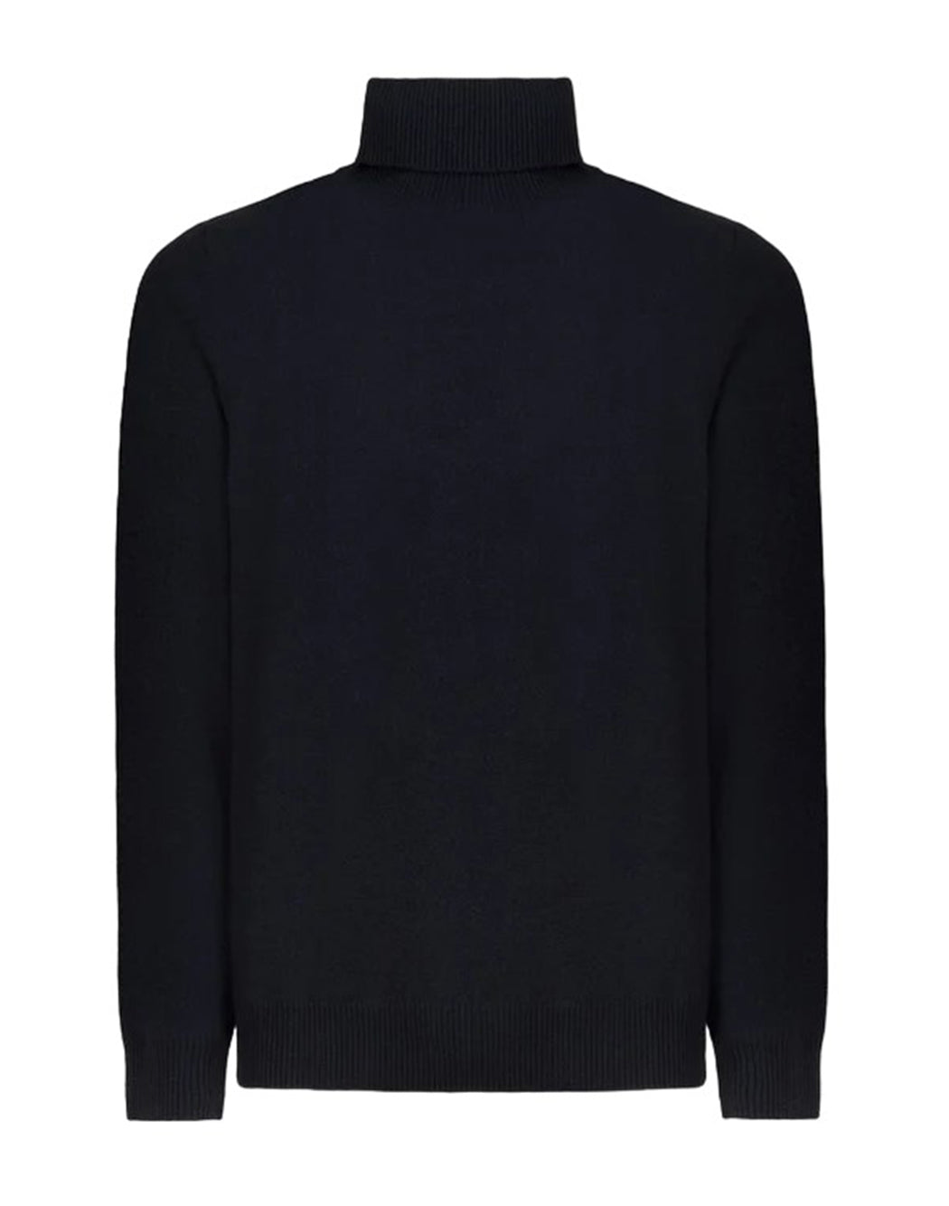 TURTLENECK WITH RIBBED EDGES