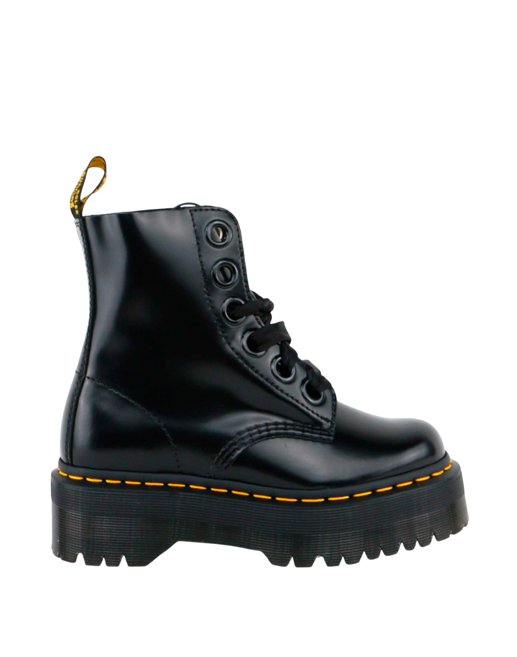 Dr. Martens STIVALI PLATFORM MOLLY Nero