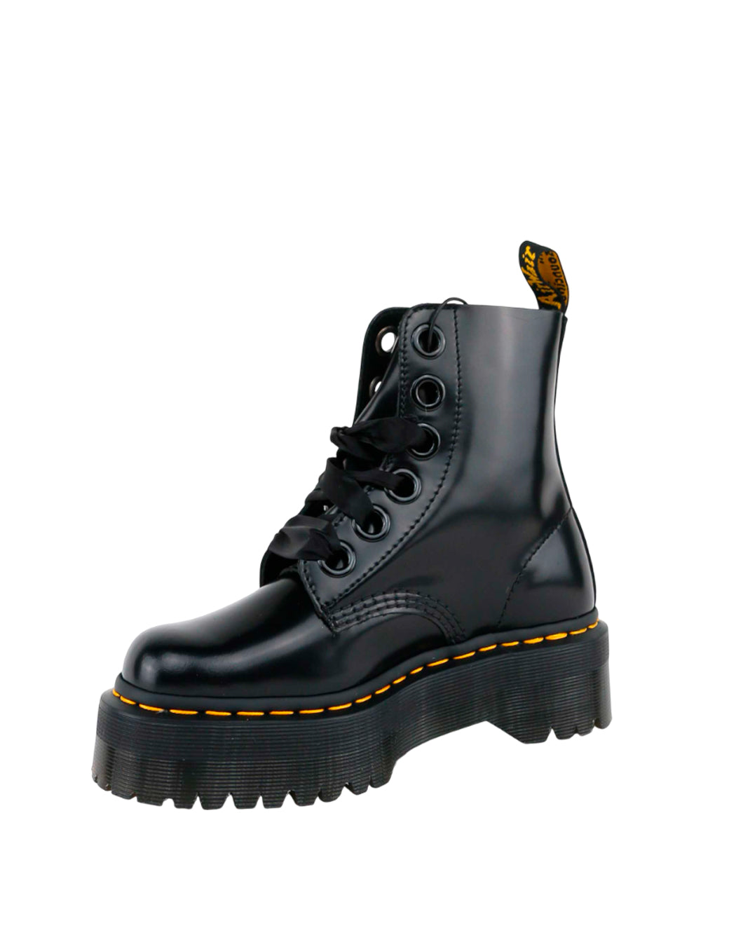 Dr. Martens STIVALI PLATFORM MOLLY Nero