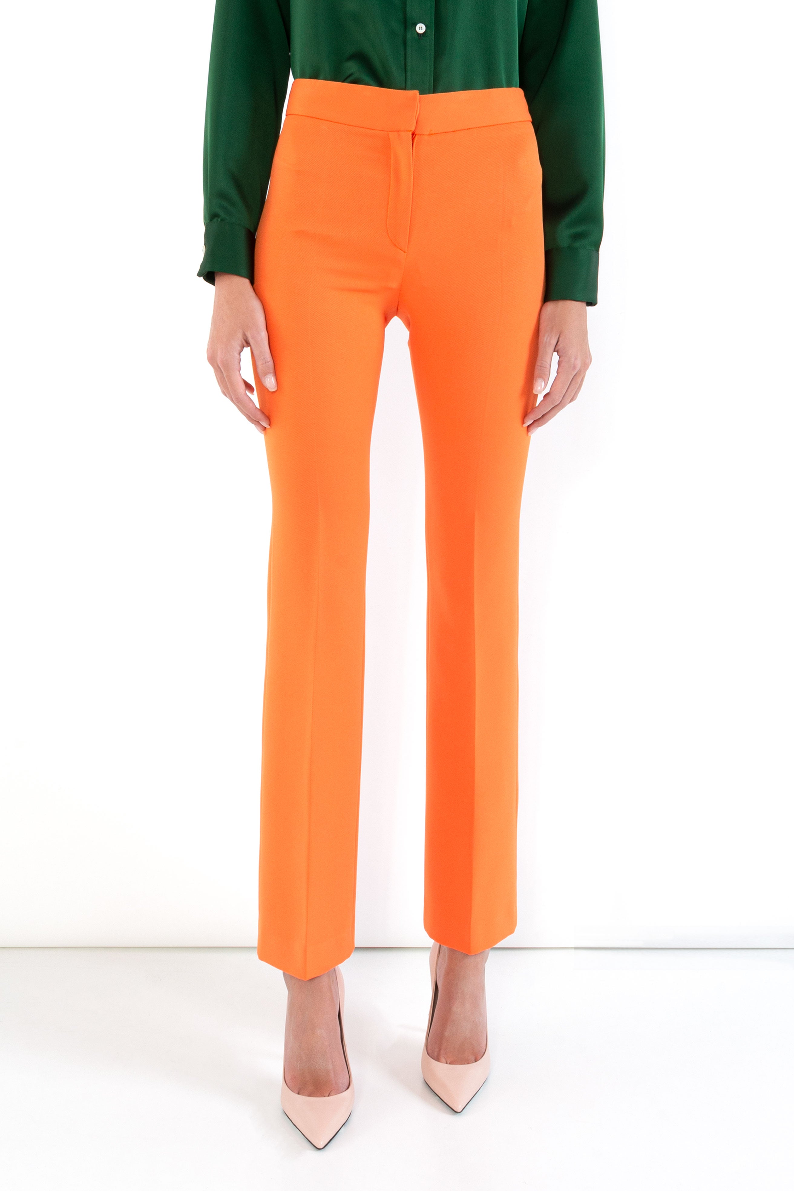 MEGAN ORANGE TROUSERS