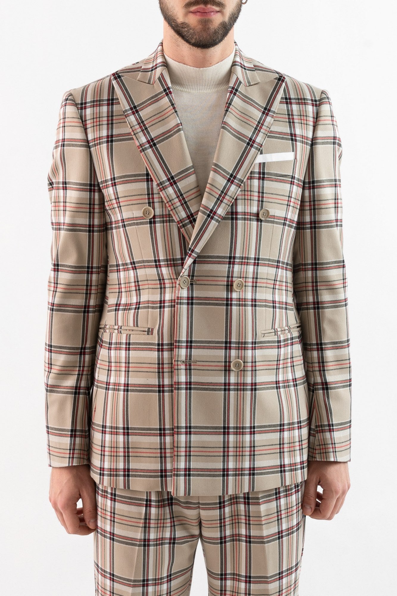 Edo double -breasted jacket
