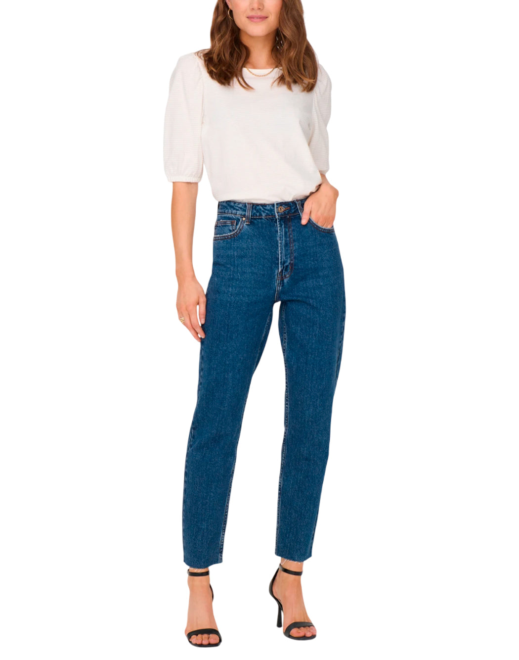 "Only "ONLEMILY" JEANS 32" Blu"