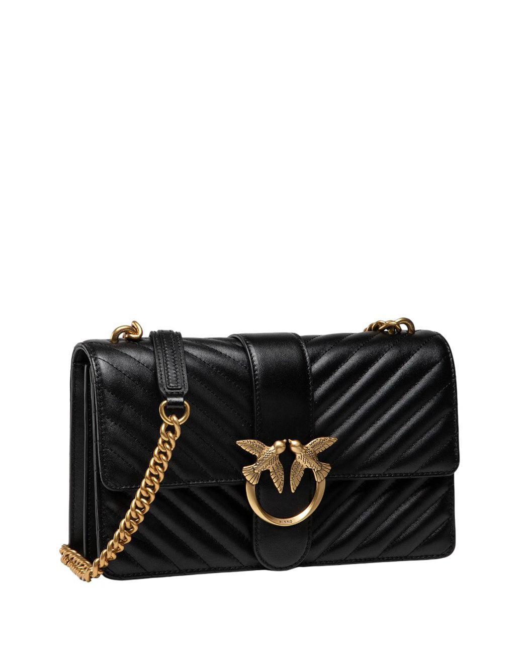 Pinko BORSA LOVE CLASSIC ICON V QUILT Nero