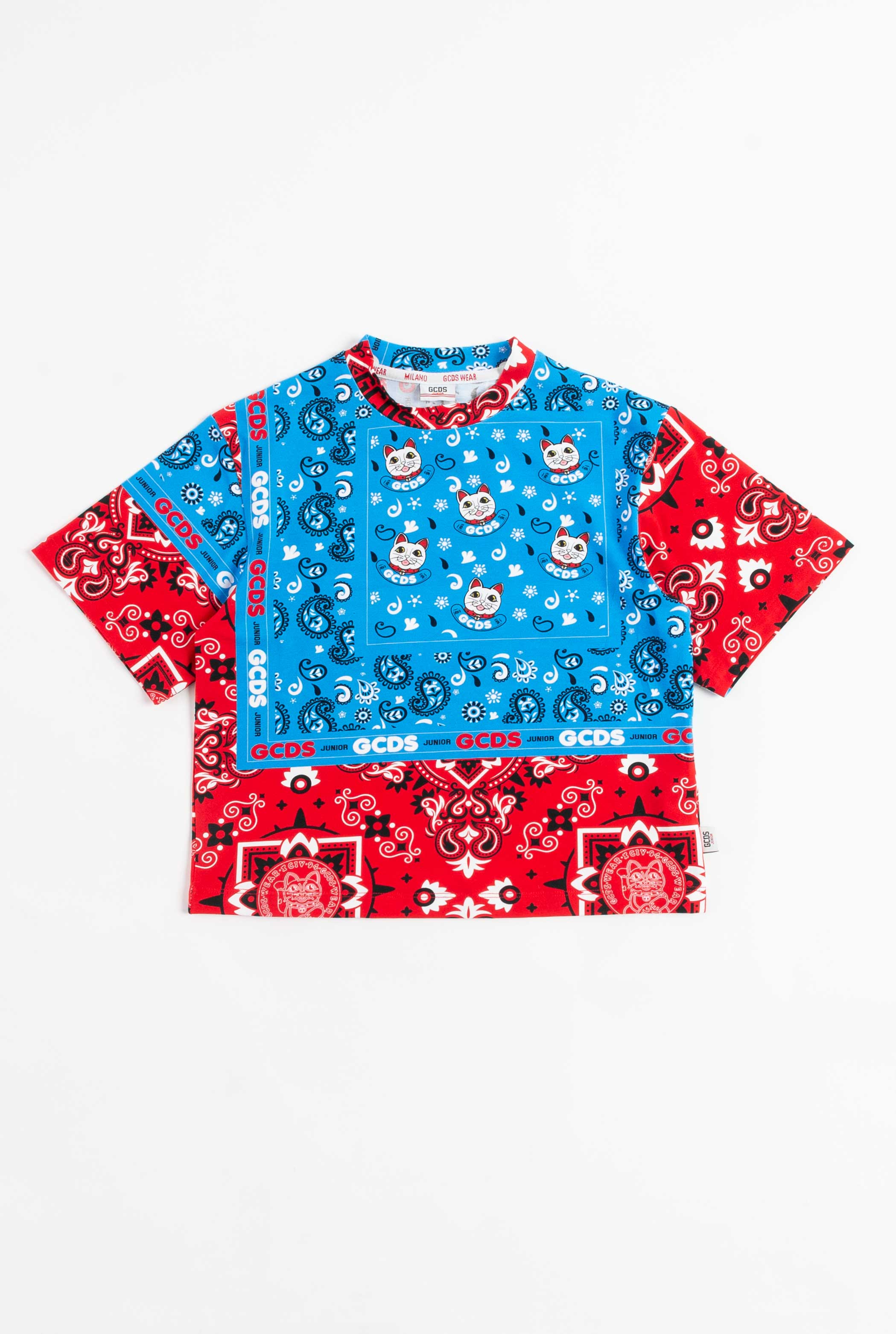 T-SHIRT À IMPRIMÉ BANDANA