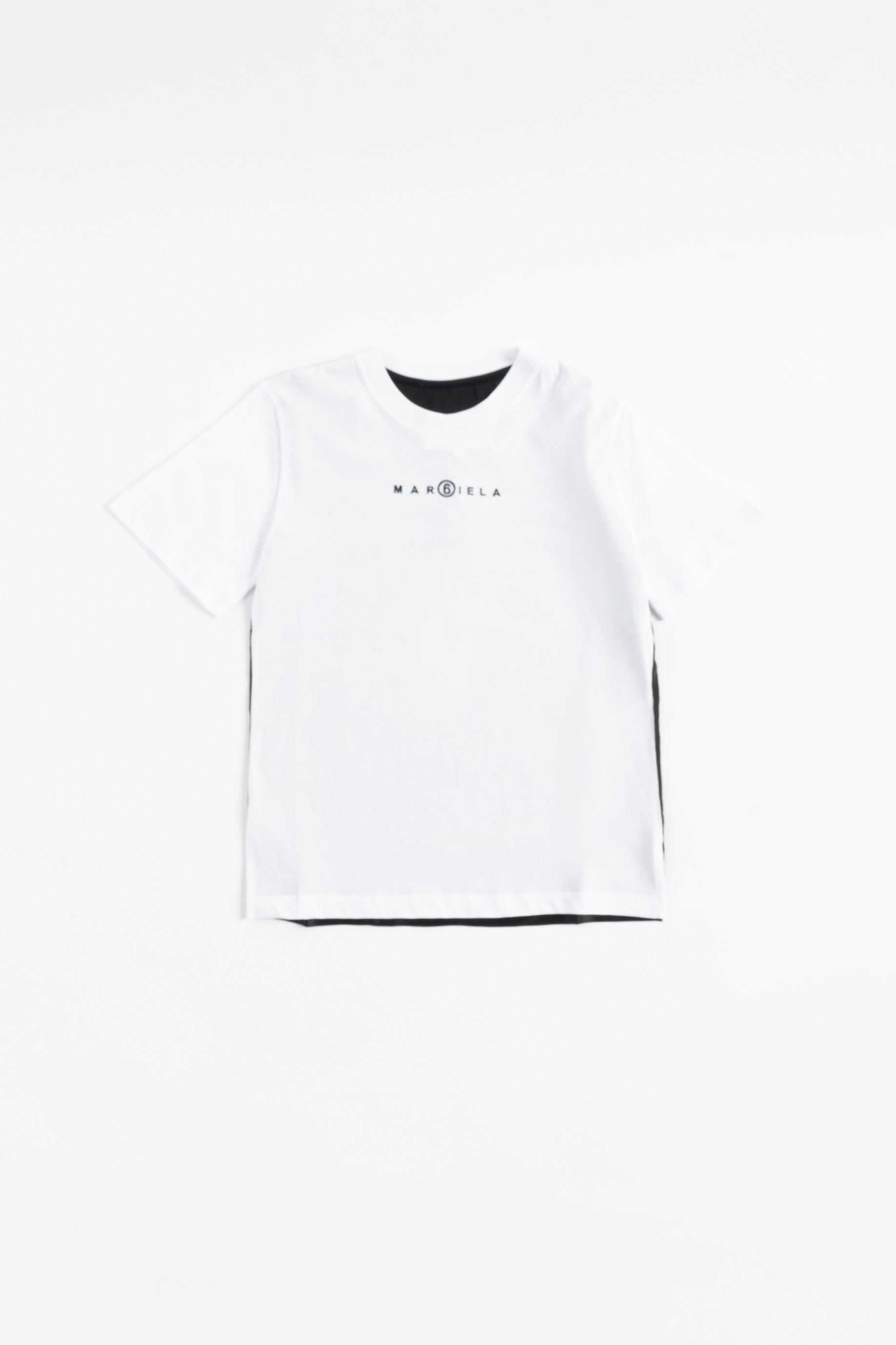 T-shirt with embroidered logo