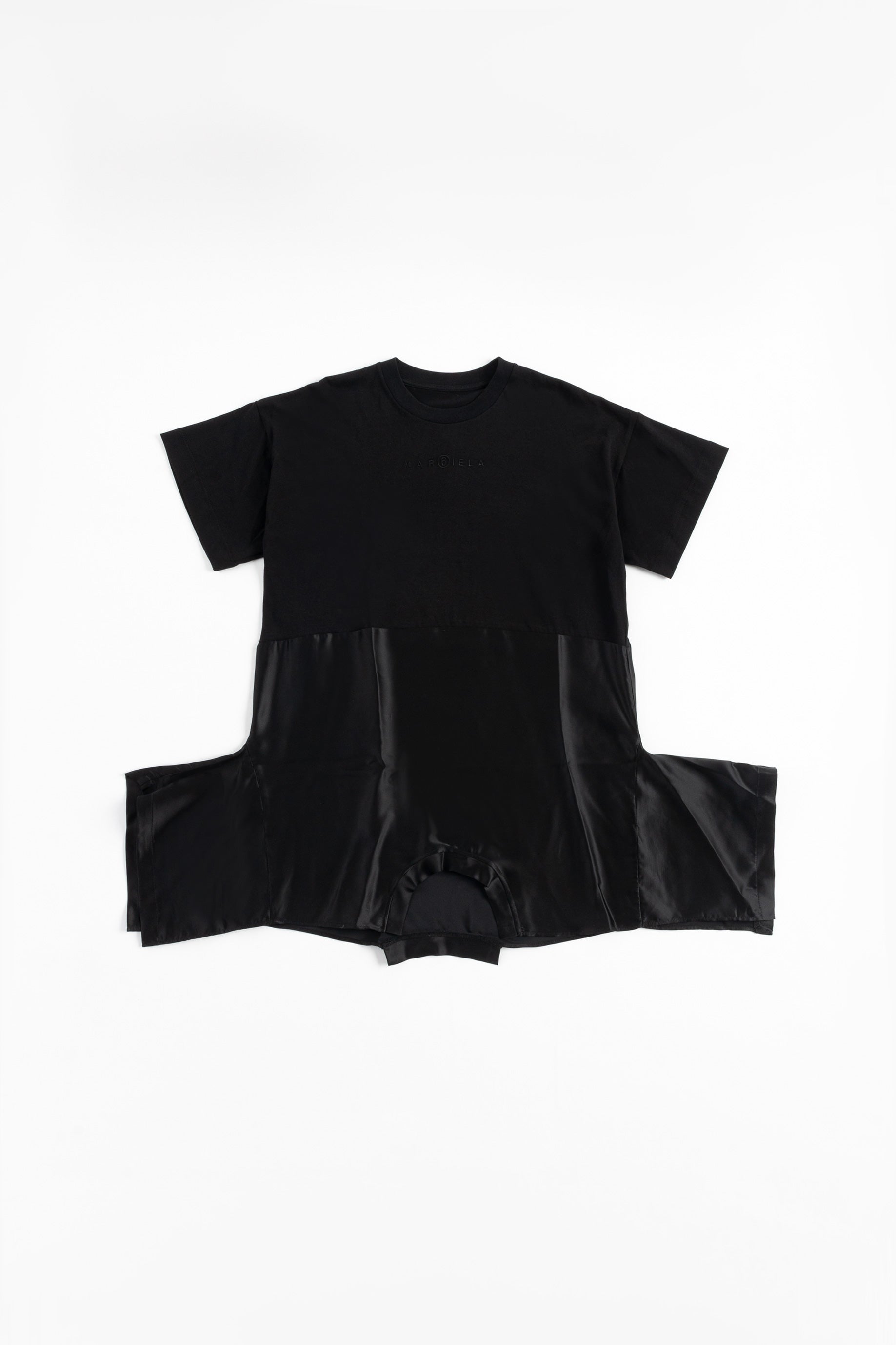Dress with embroidered logo