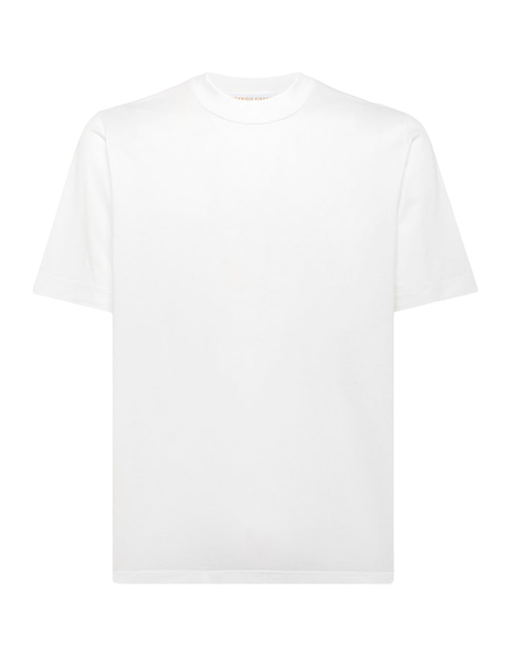 Daniele Fiesoli T-SHIRT GIROCOLLO A MANICHE CORTE Bianco