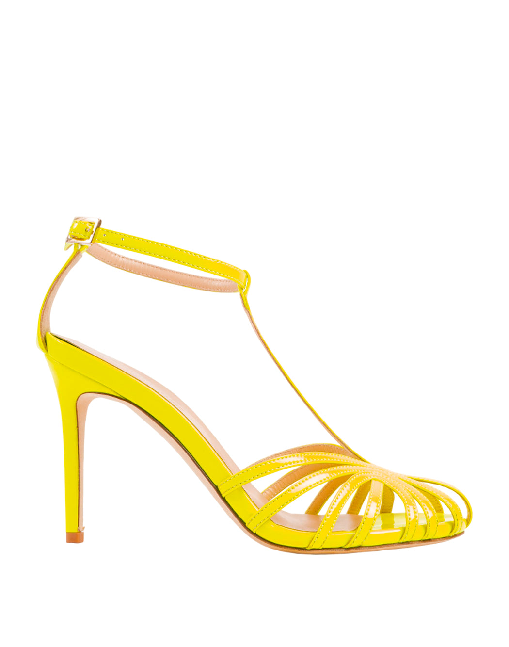 Semi-couture SANDALO CELINE IN VERNICE Giallo