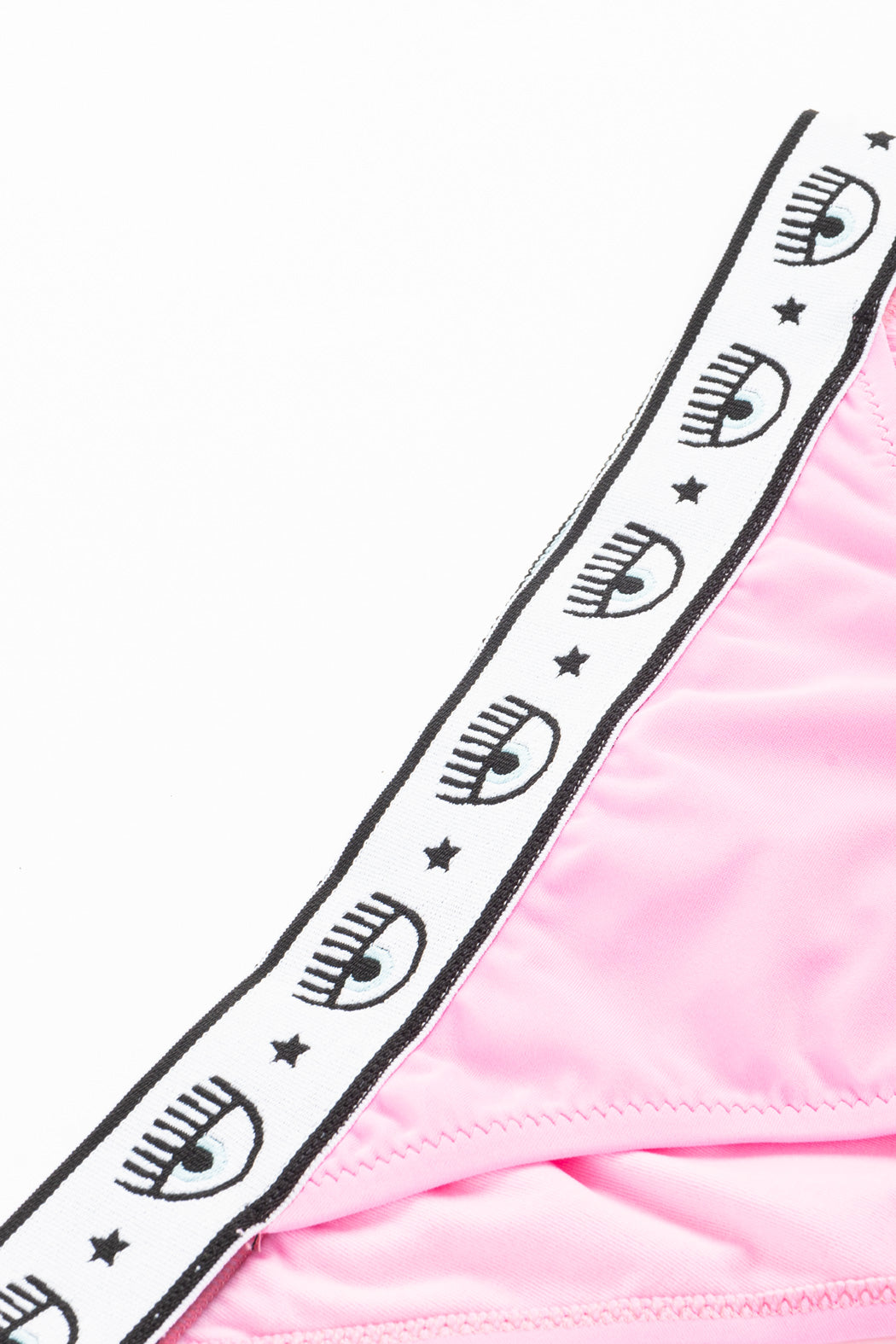 Chiara Ferragni SLIP BIKINI MAXI LOGOMANIA Rosa