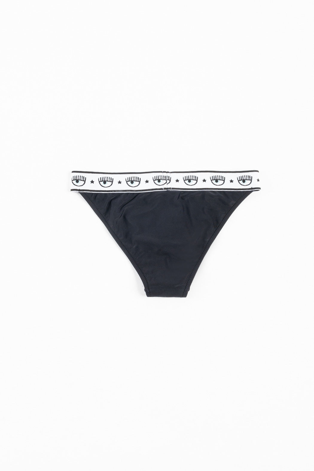 Chiara Ferragni SLIP BIKINI MAXI LOGOMANIA Nero