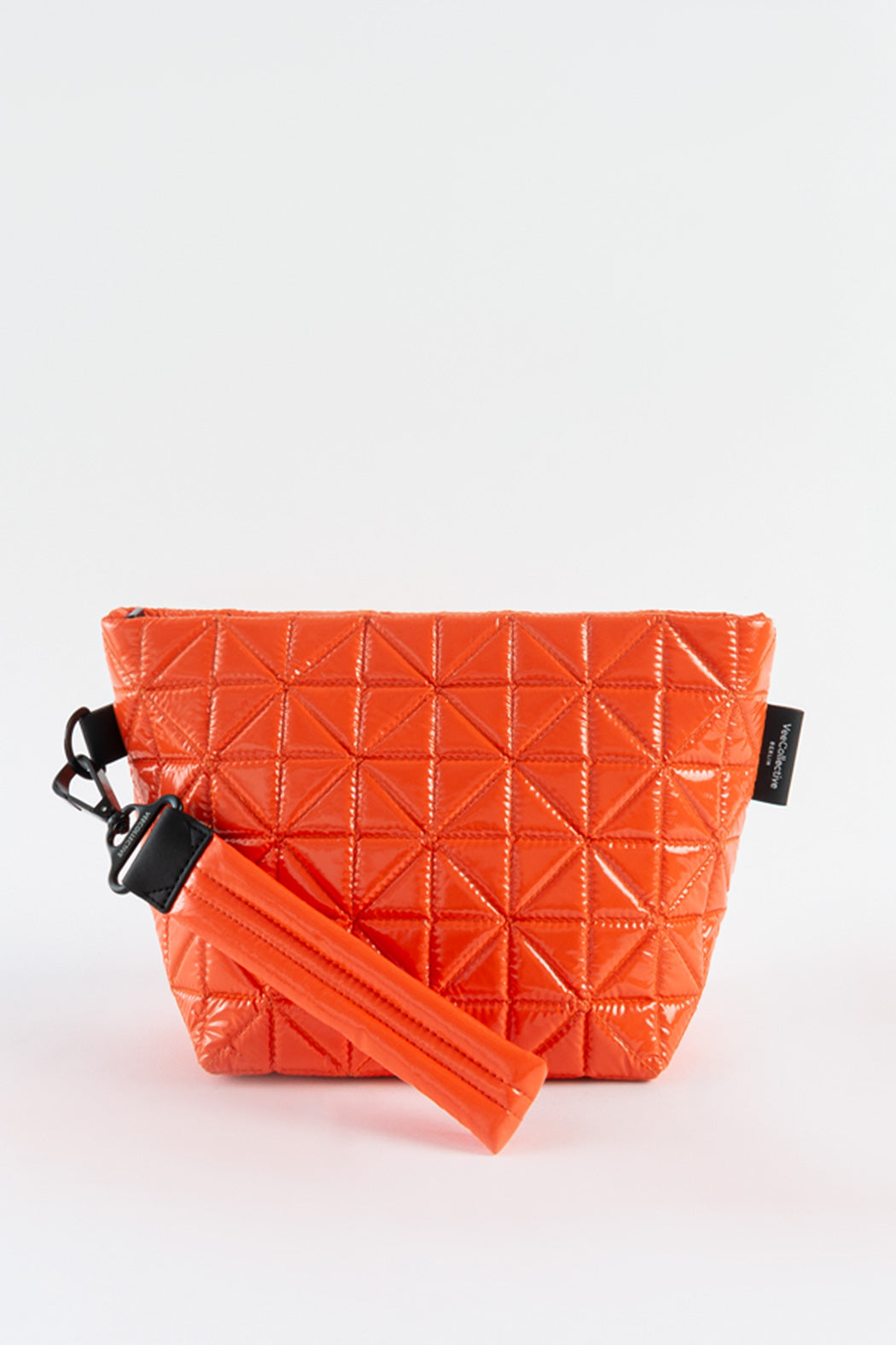 CLUTCH VEE VINILO NARANJA