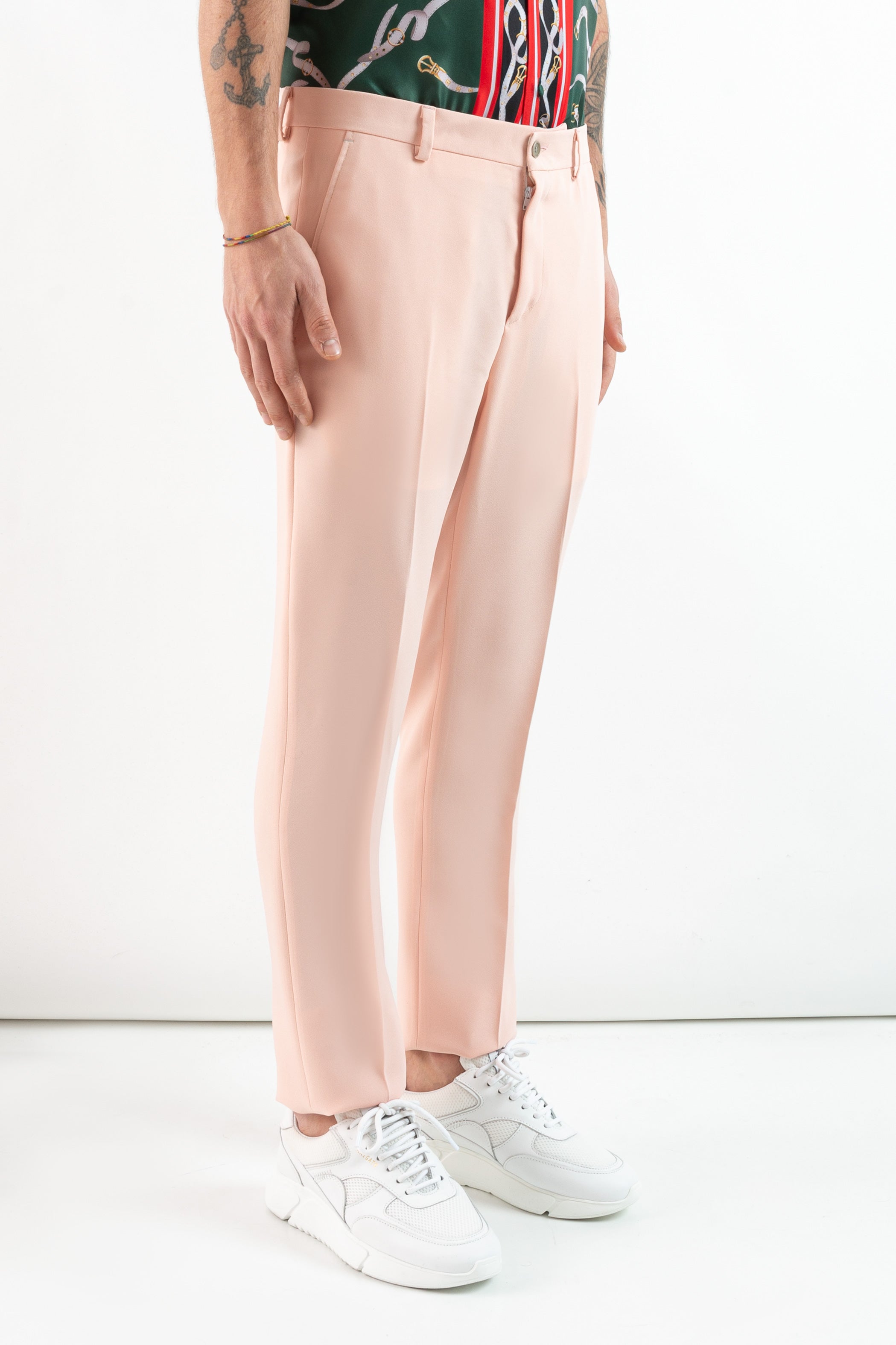 "Corsinelabedoli PANTALONE "PAOLO" Rosa"