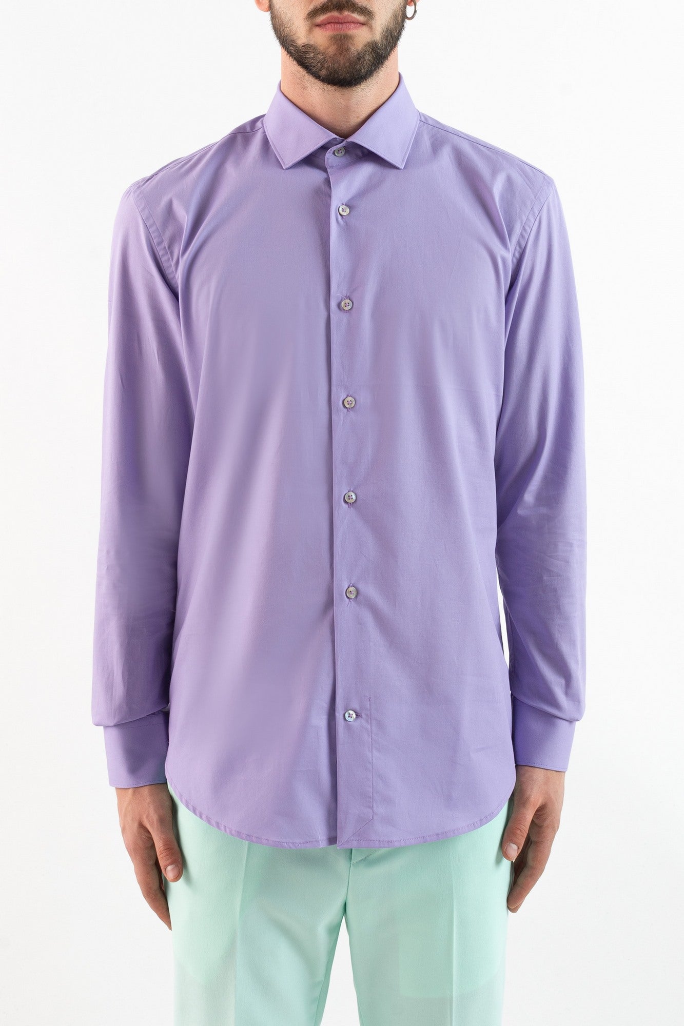 "Corsinelabedoli CAMICIA "JACK" Viola"