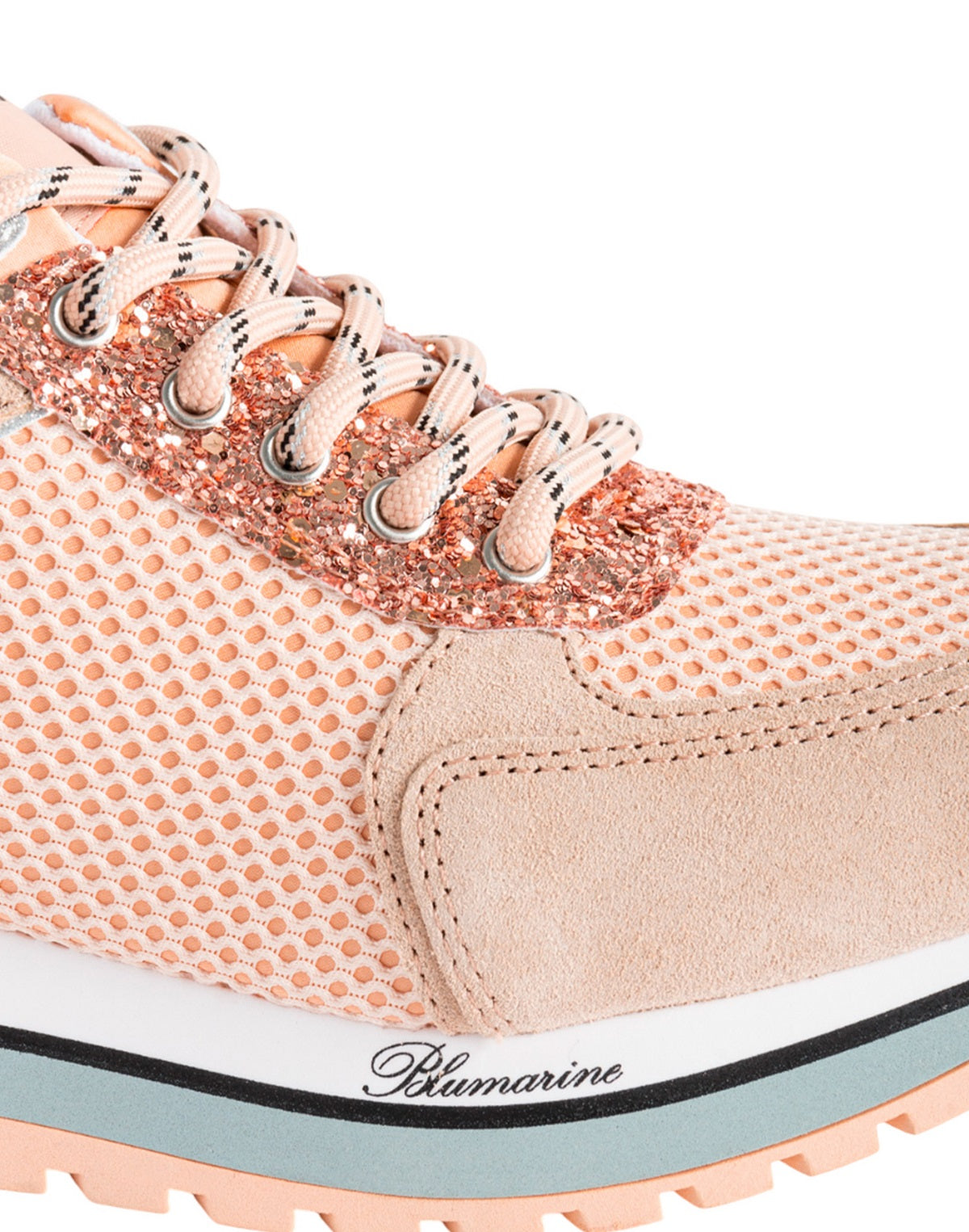 Blugirl SNEAKERS RUNNING CON MICRO BORCHIE STRASS Grigio