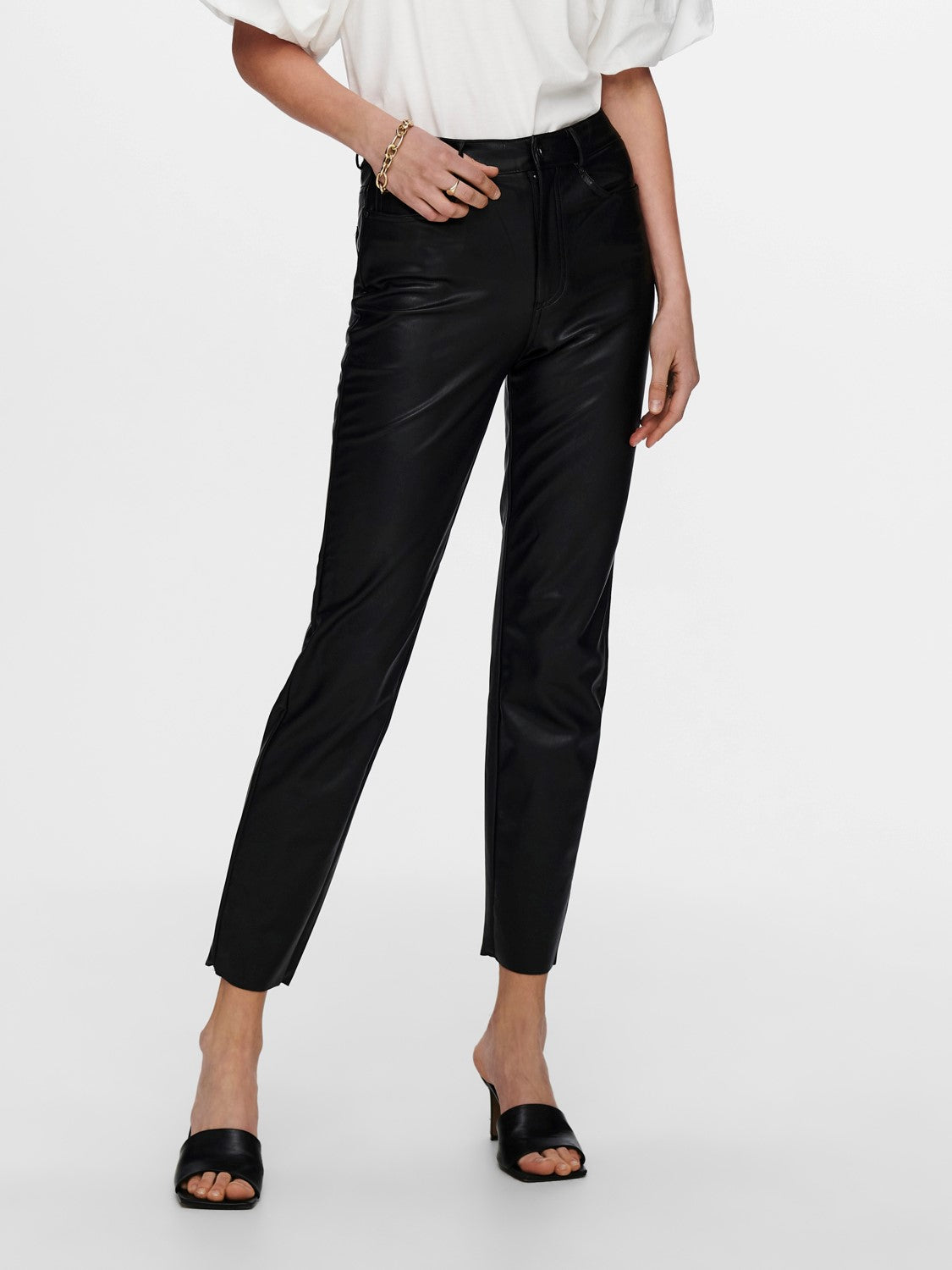 "Only PANTALONI ALLA CAVIGLIA 32" Nero"