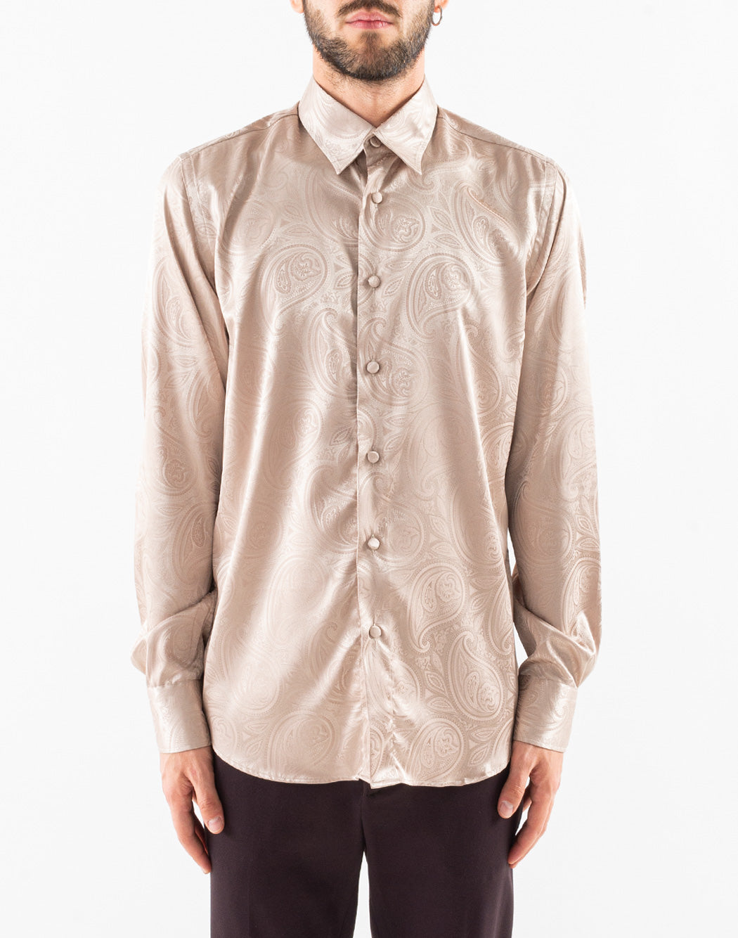 "Corsinelabedoli CAMICIA "PARIS" Marrone"