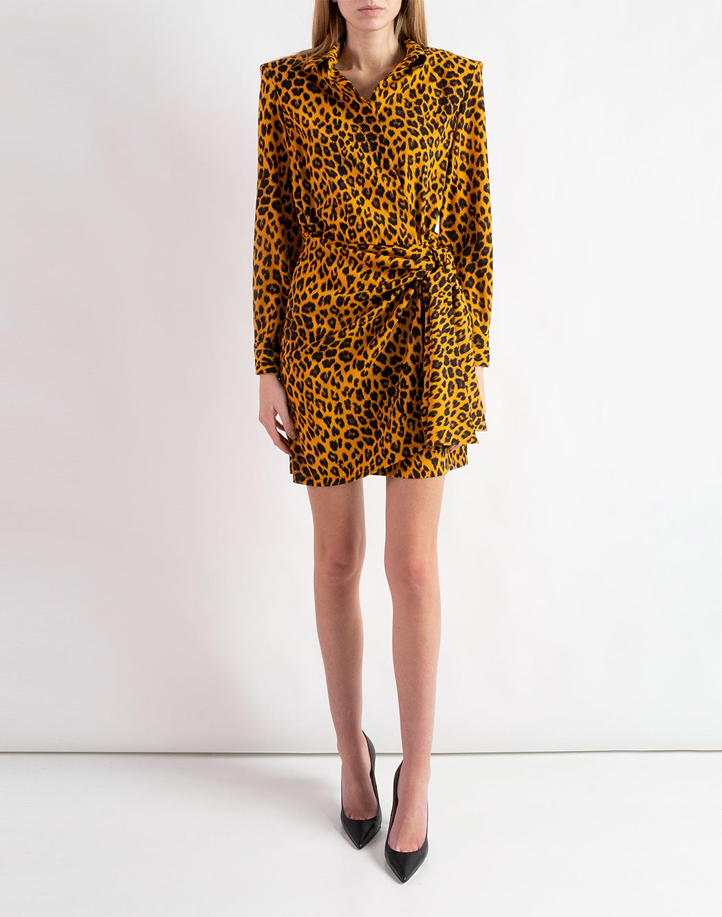 LIVIA LEOPARD PRINT DRESS