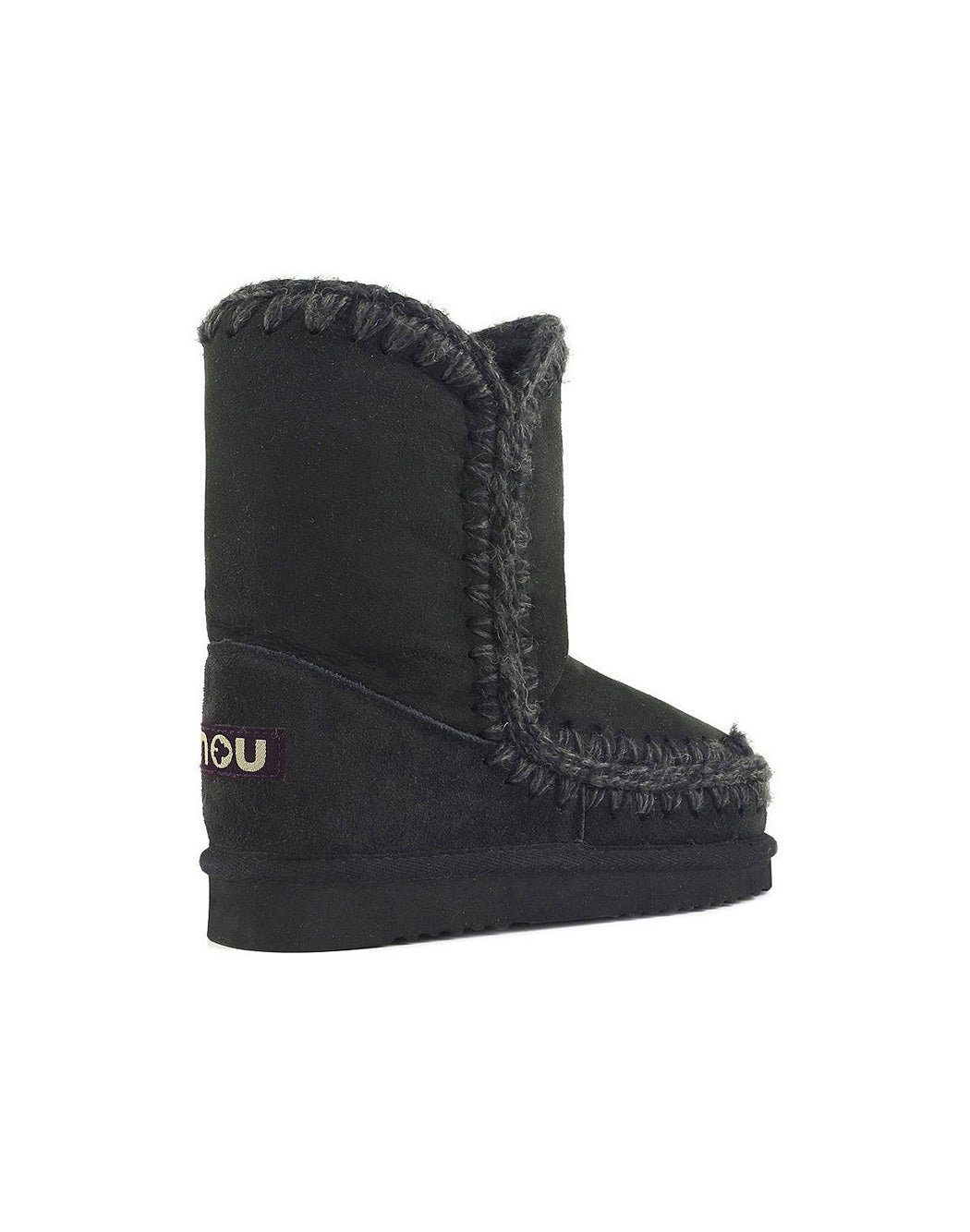 Mou STIVALI CON FODERA IN SHEARLING Nero