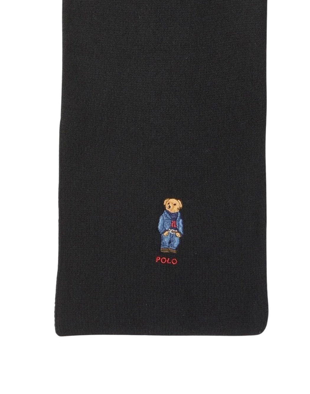 Polo Ralph Lauren SET SCIARPA E CAPPELLO CON PARTICOLARE LOGO Nero