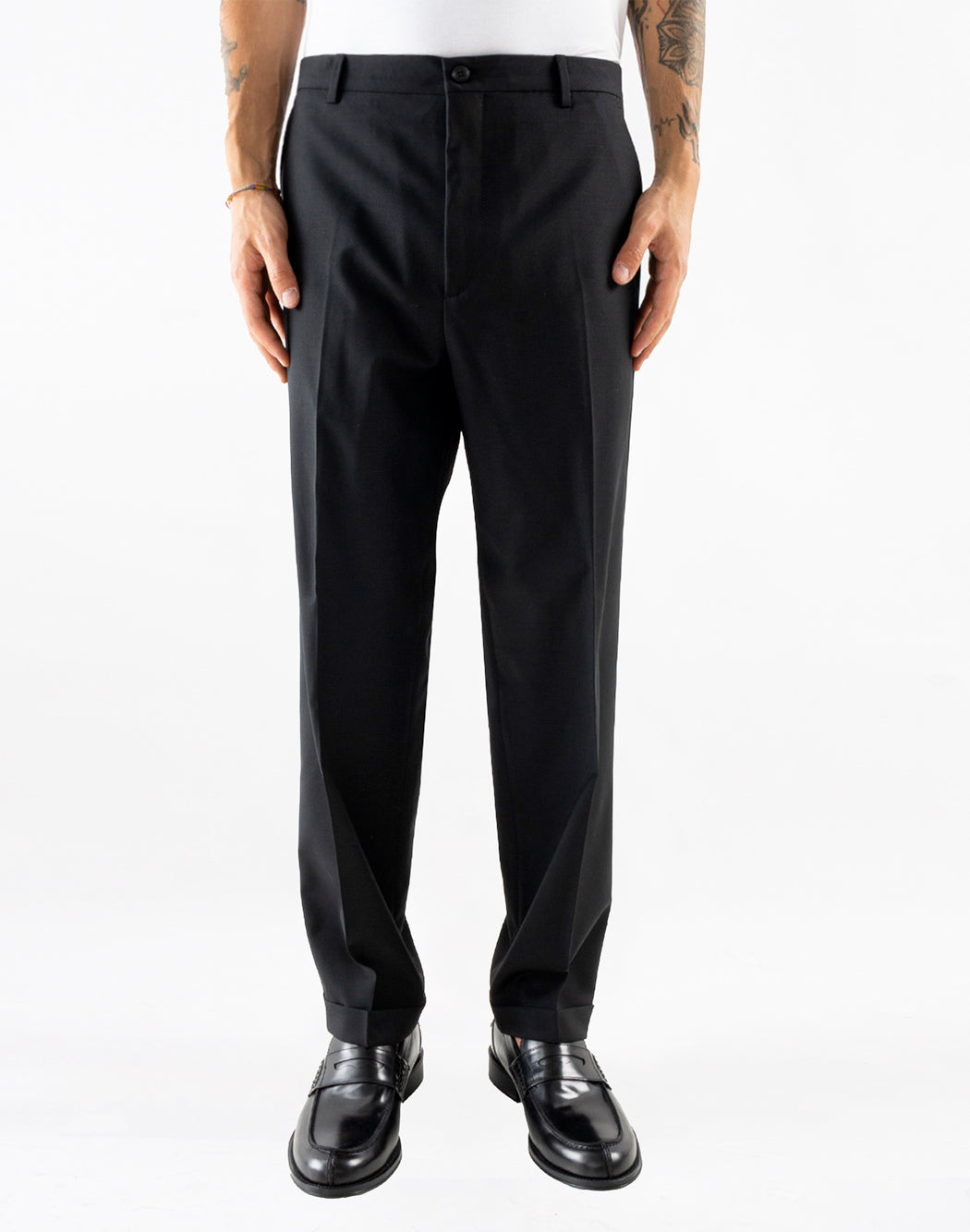 "Corsinelabedoli PANTALONI CLASSICI "DANIEL 2" Nero"