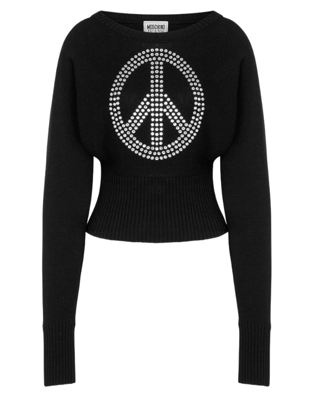 SWEATER WITH PEACE SYMBOL