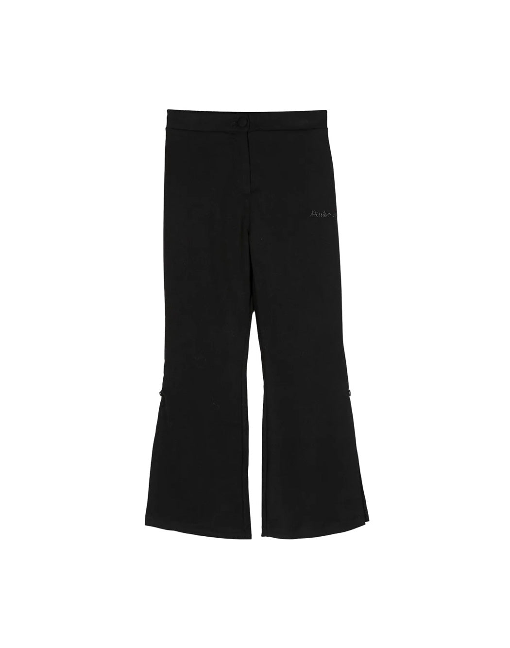 Trousers with logo