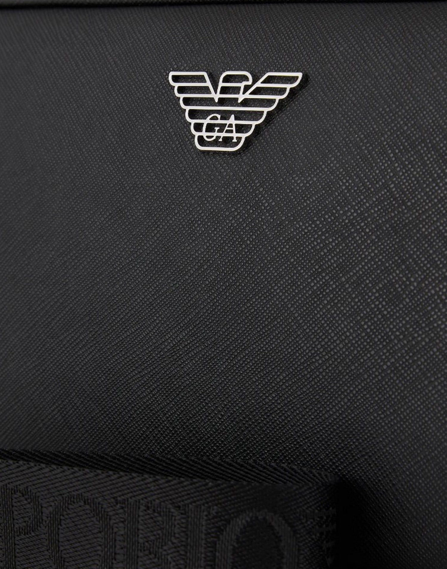 Emporio Armani POCHETTE CON LOGO Nero