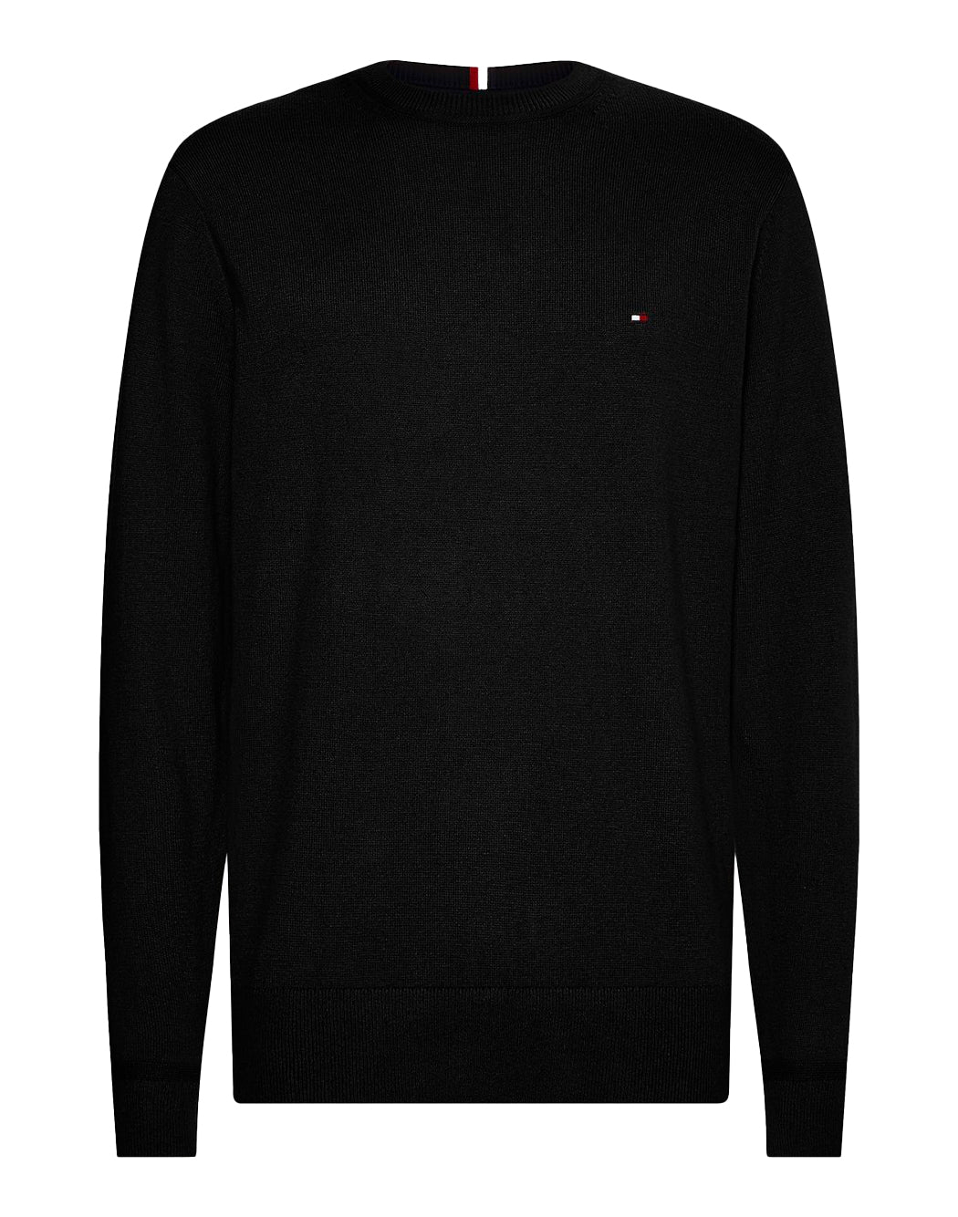 Tommy Hilfiger MAGLIA CON MINI LOGO Nero