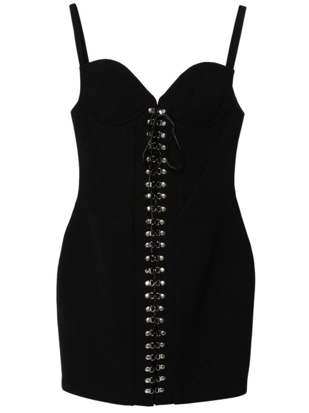 TEXTURE DRESS WITH HEART NECKLINE