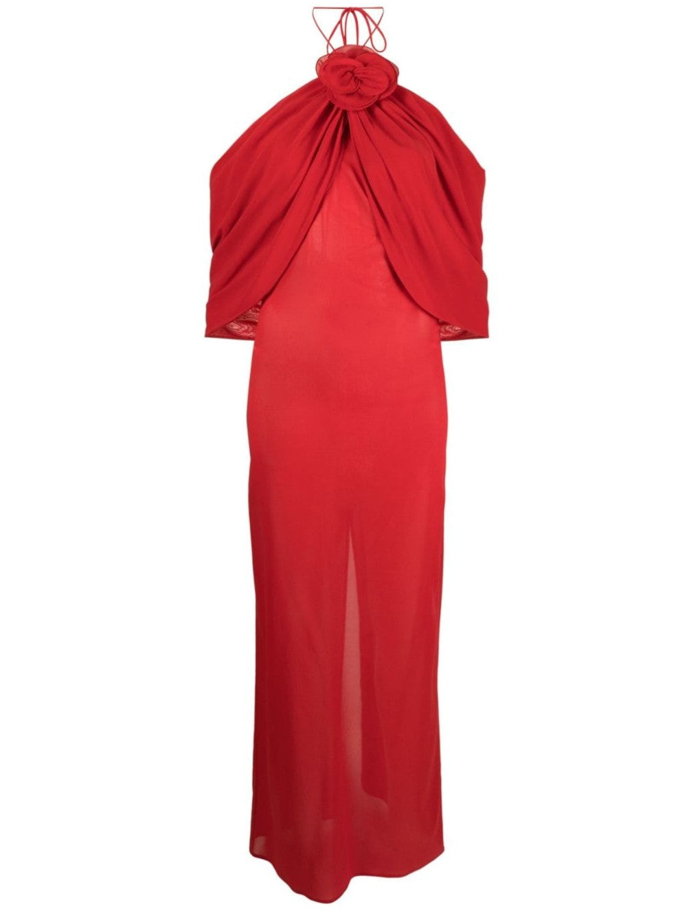 ROBE AVEC DÉTAIL CENTRAL